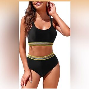 Adisputent High Waisted Bikini Sets
Sporty Crop Top S / 554-10